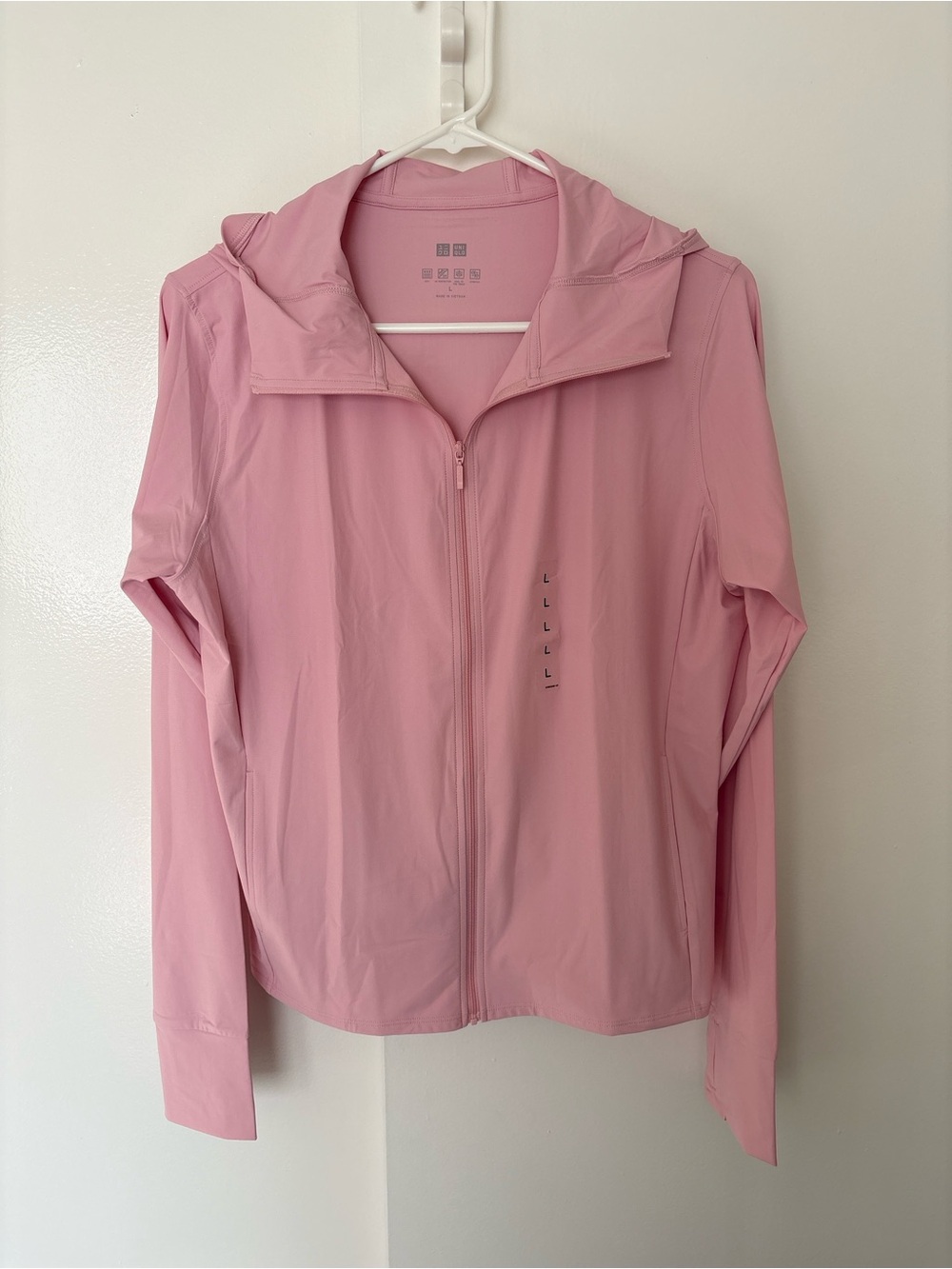 Uniqlo Pink Lightweight UV protection Jacket